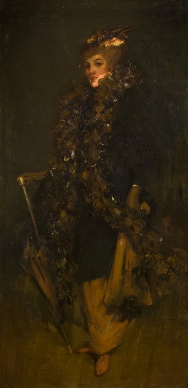La boa de plumas de George F. Henry