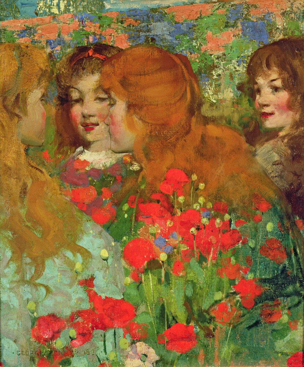 Las amapolas de George F. Henry