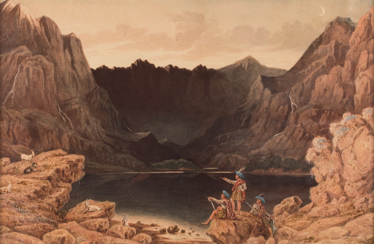 Loch Coruisk, Isla de Skye de George Fennel Robson