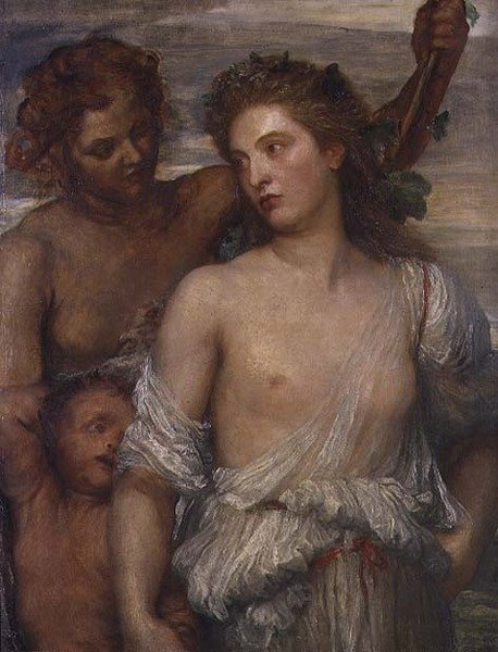 Una bacante de George Frederic Watts