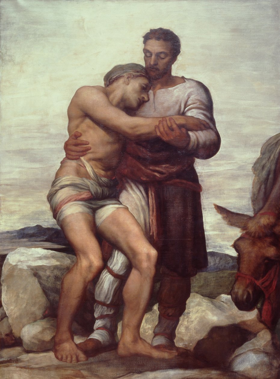 El buen samaritano de George Frederic Watts