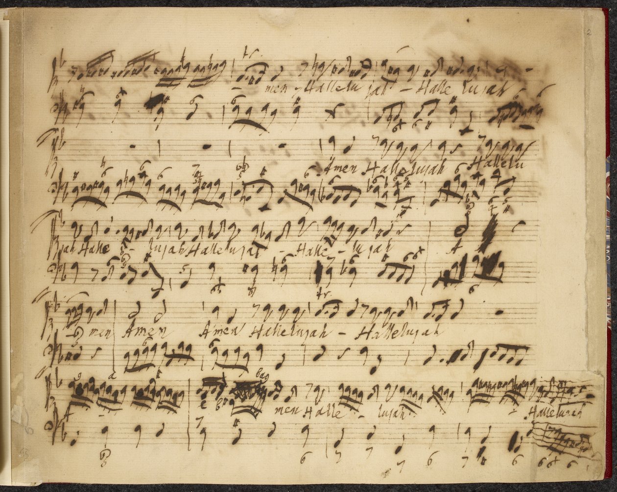 R.M.20.f.12, no.2 Colecciones y selecciones misceláneas vol. VI., c.1735-50 (tinta sobre papel) de George Frederick Handel