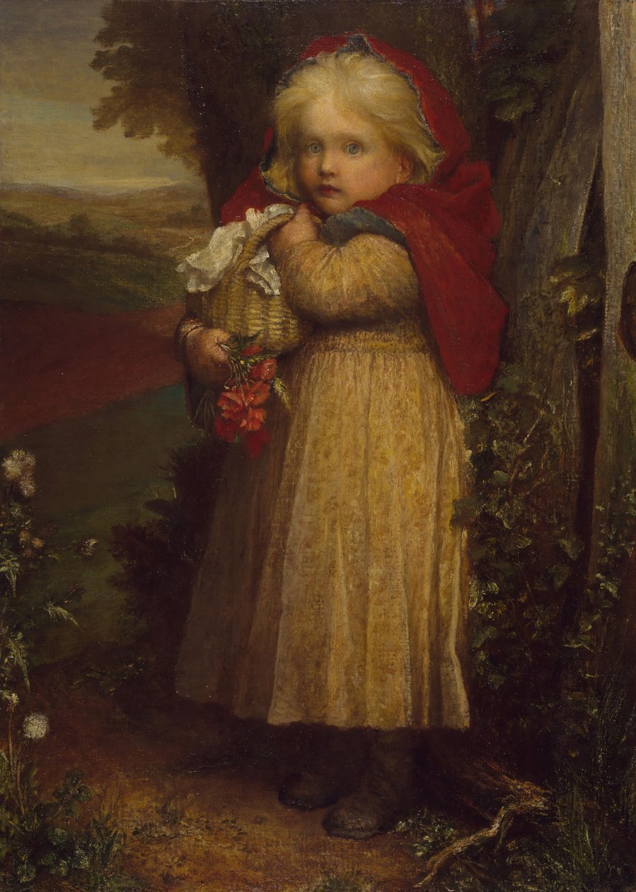 Caperucita Roja, 1890 de George Frederick Watts