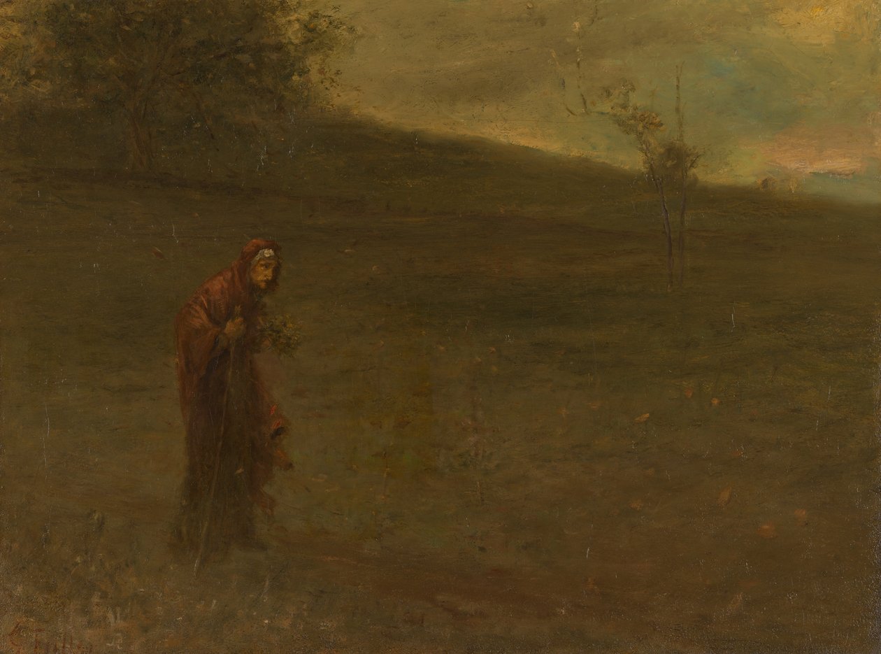 El recolector de simples, c. 1880 de George Fuller