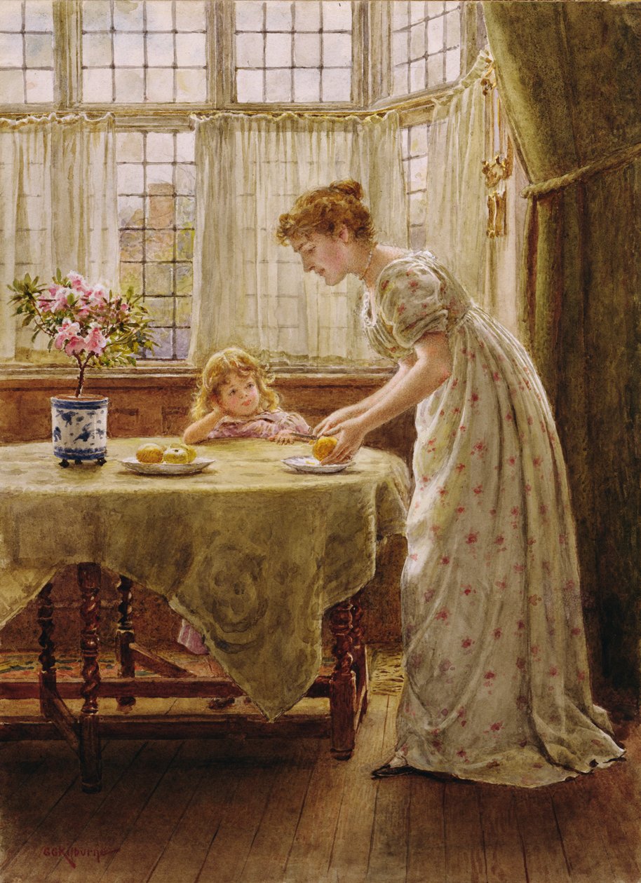 Merienda de la Tarde | George Goodwin Kilburne