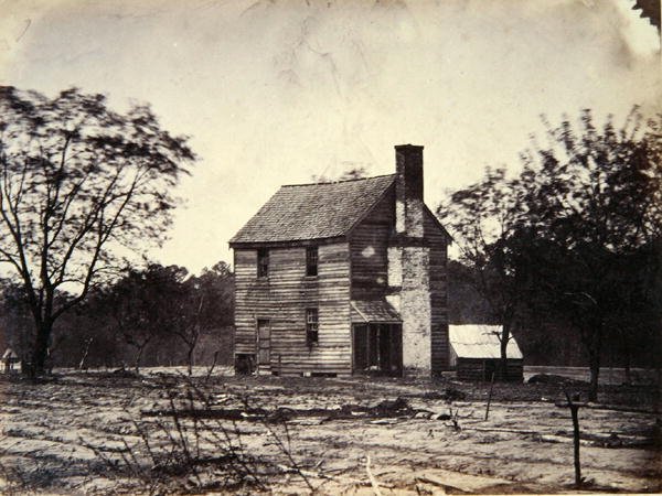 Cuartel general de McClellan el día de la Batalla de Lee