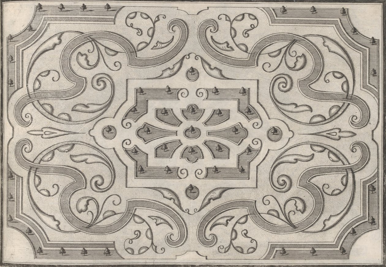 Parterres de jardín, 1697-1705 de George Hätzl