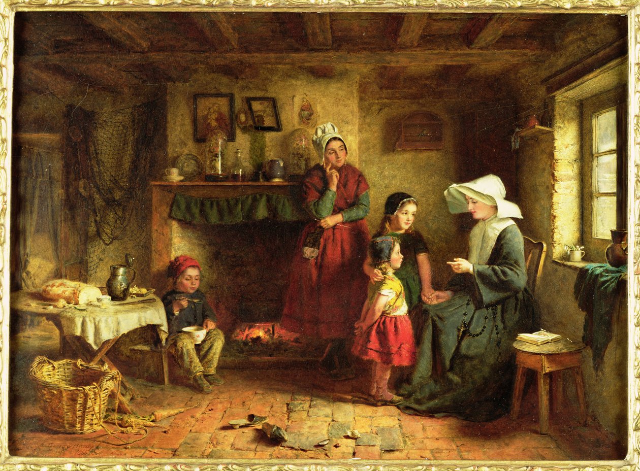 La Hermana de la Caridad, 1866 de George Hardy