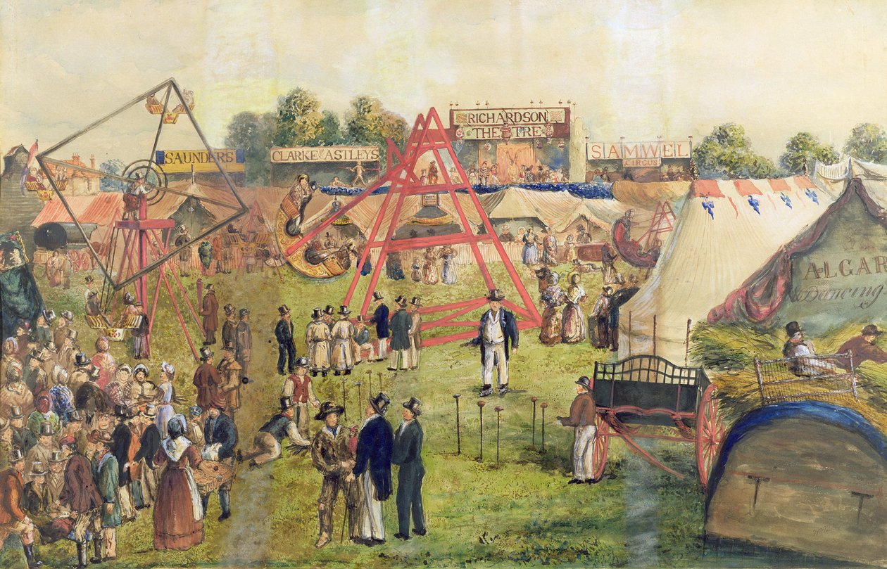 Feria de Croydon, 1833 de George Hawkins