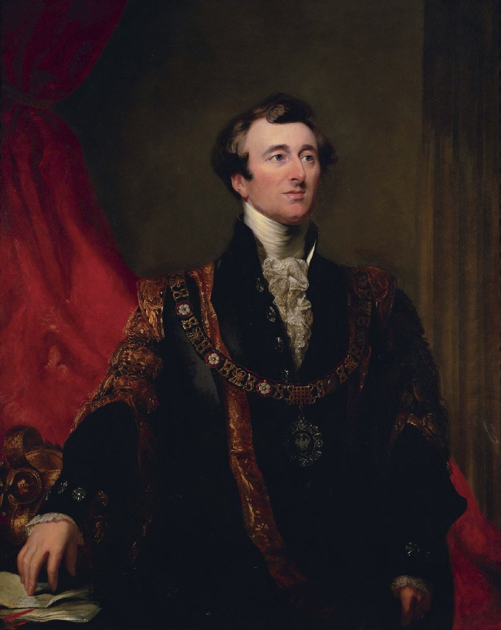John Jonson, alcalde de Londres en 1845 por George Hayter de George Hayter