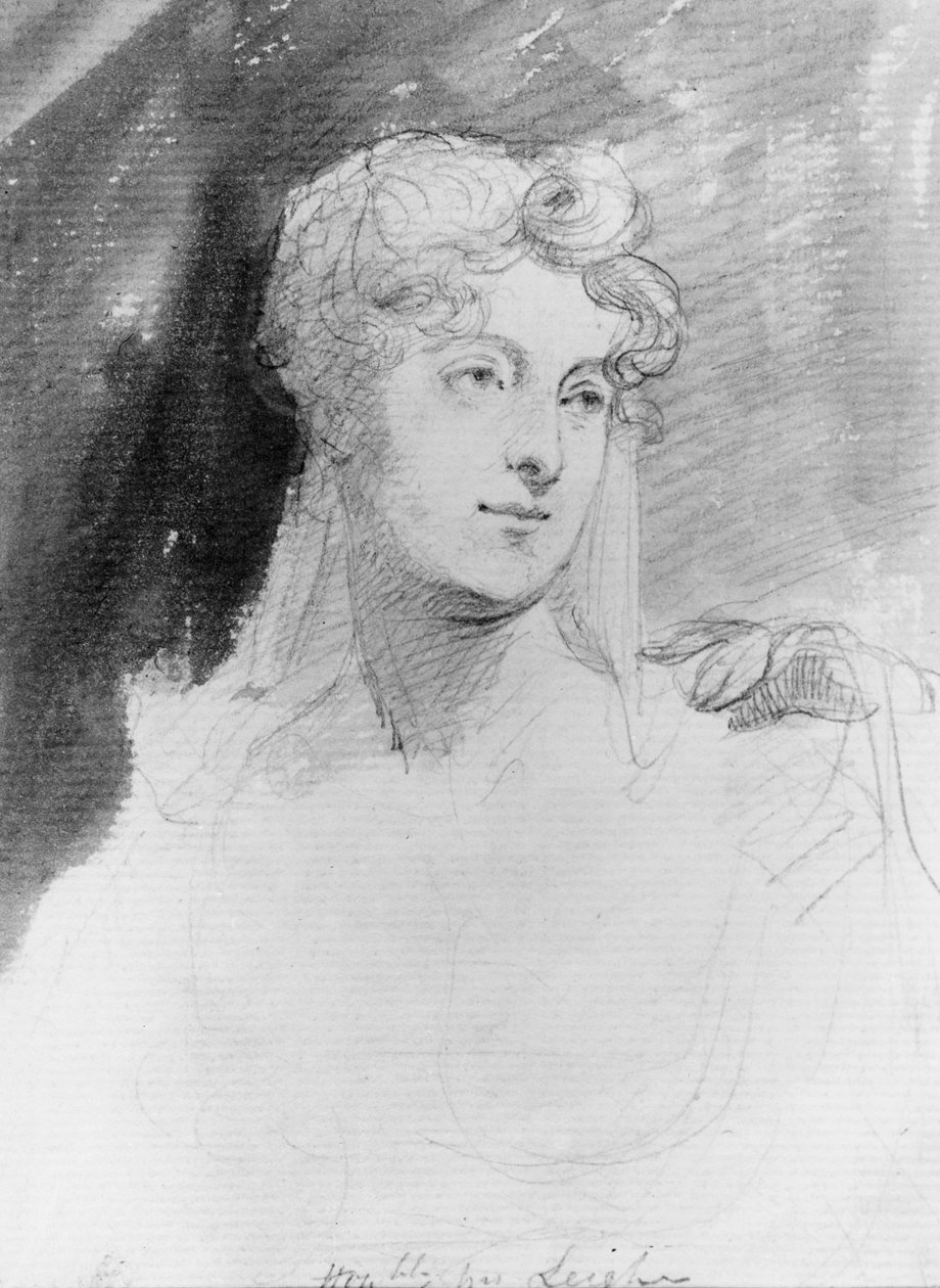 Retrato de la Hon. Augusta Leigh de George Hayter
