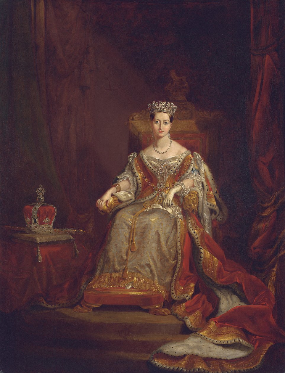 Reina Victoria, 1838 de George Hayter