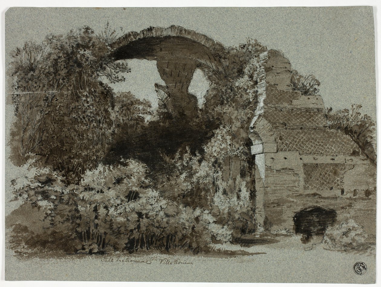 Salas Pretorianas, Villa Adriana de George Hayter