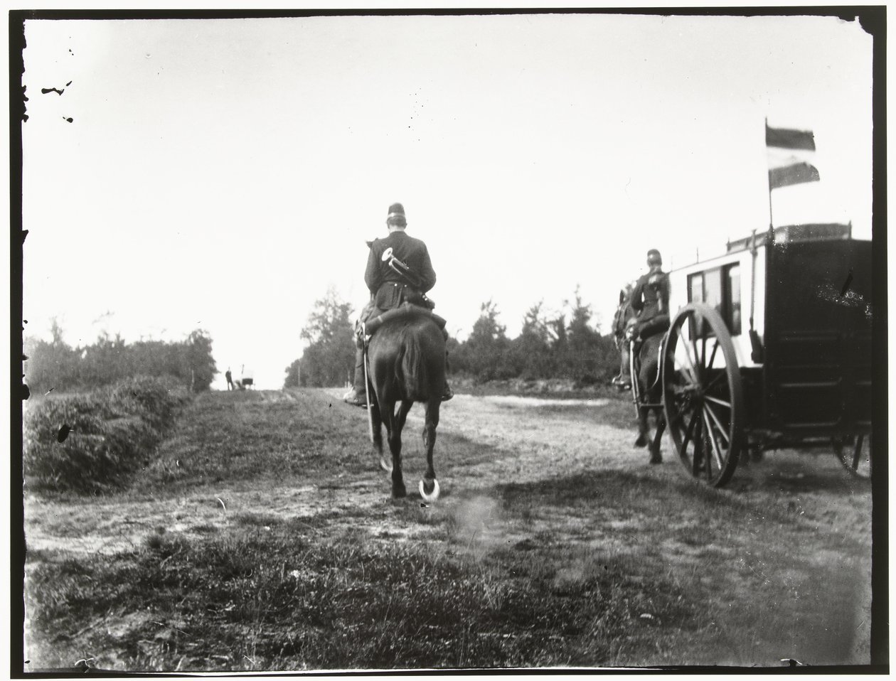 Jinetes amarillos a caballo cerca de Arnhem de George Hendrik Breitner