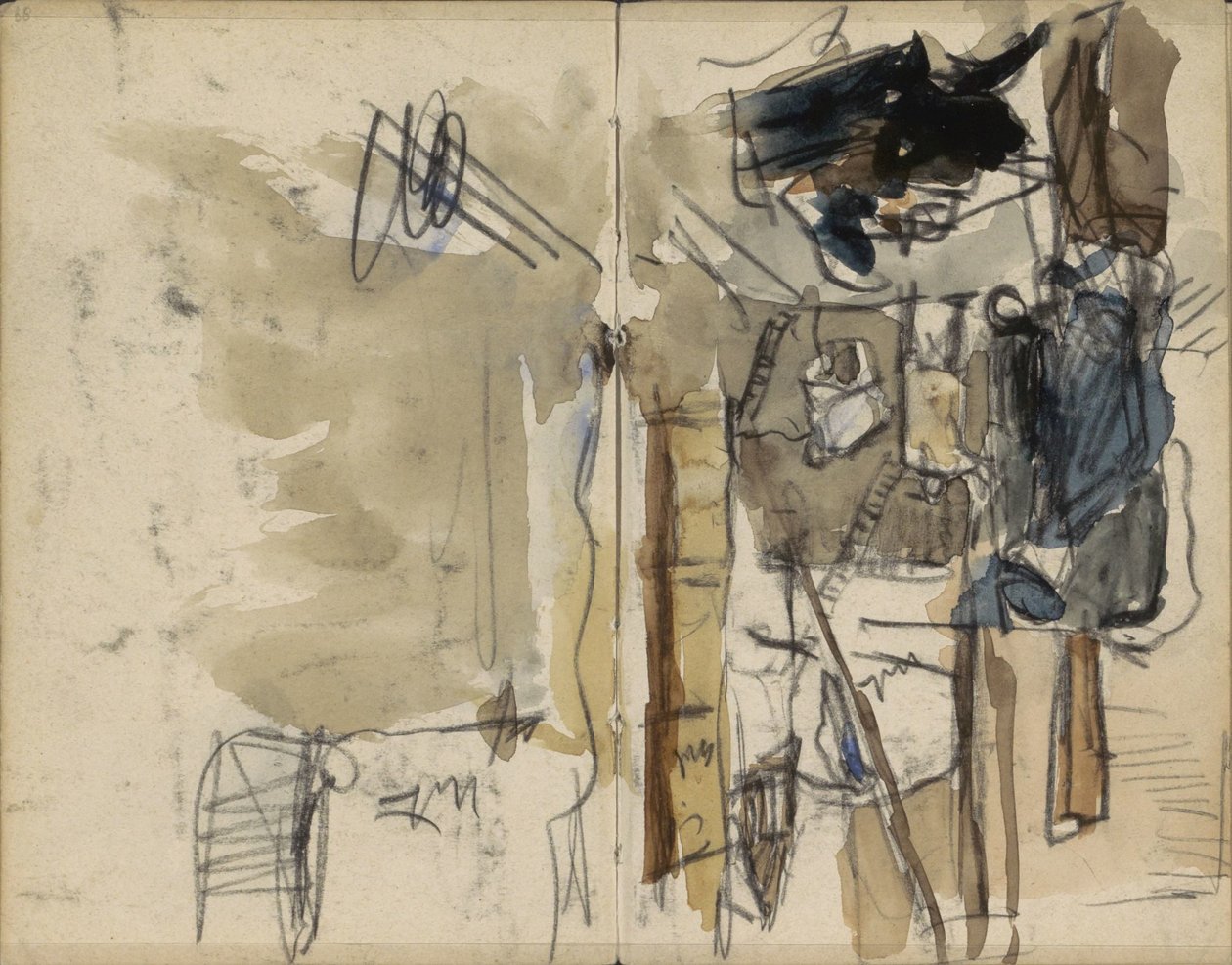 Vista de la calle Kalverstraat en Ámsterdam, cerca de los grandes almacenes Gerzon de George Hendrik Breitner