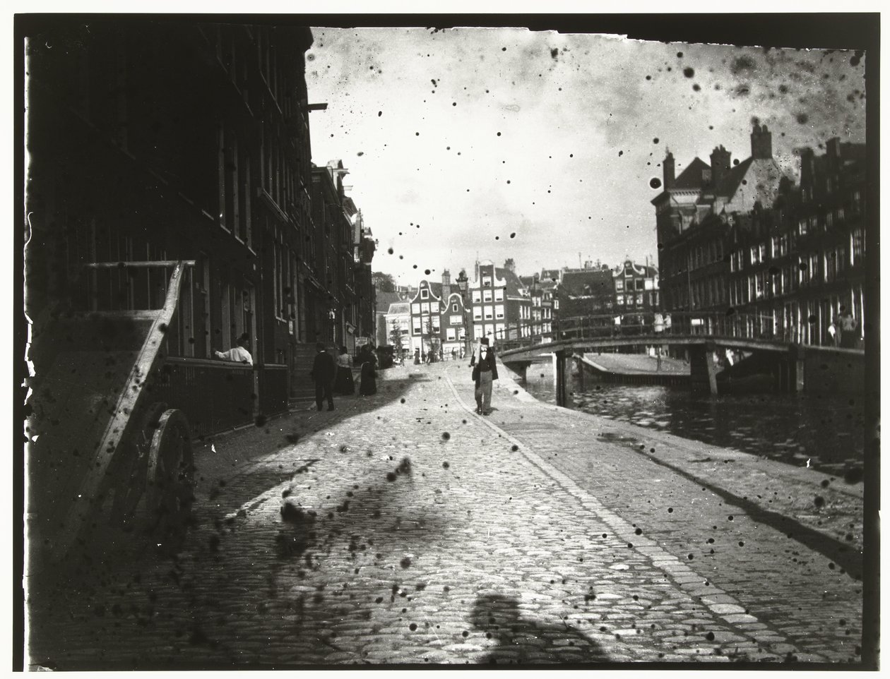 Vista del Looiersgracht en Ámsterdam de George Hendrik Breitner