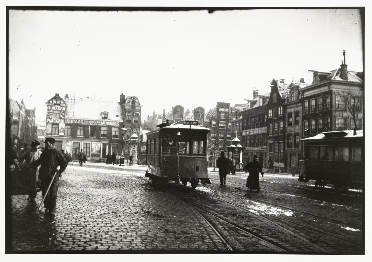 Vista de Leidseplein en Ámsterdam de George Hendrik Breitner