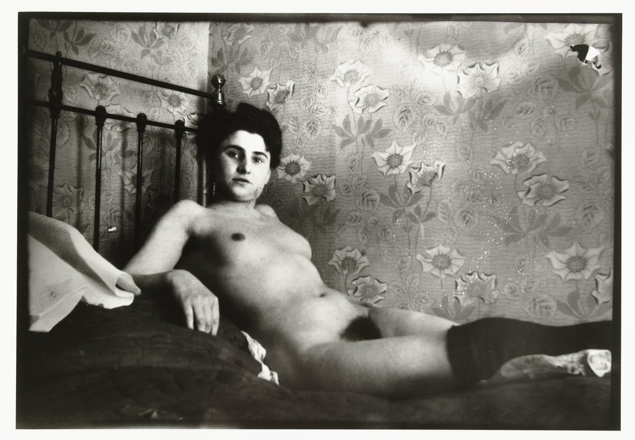 Retrato de un desnudo femenino reclinado de George Hendrik Breitner