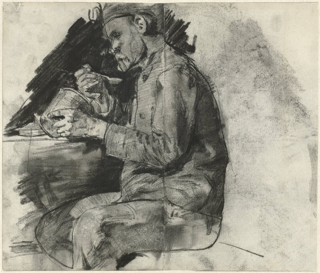Soldado comiendo de George Hendrik Breitner