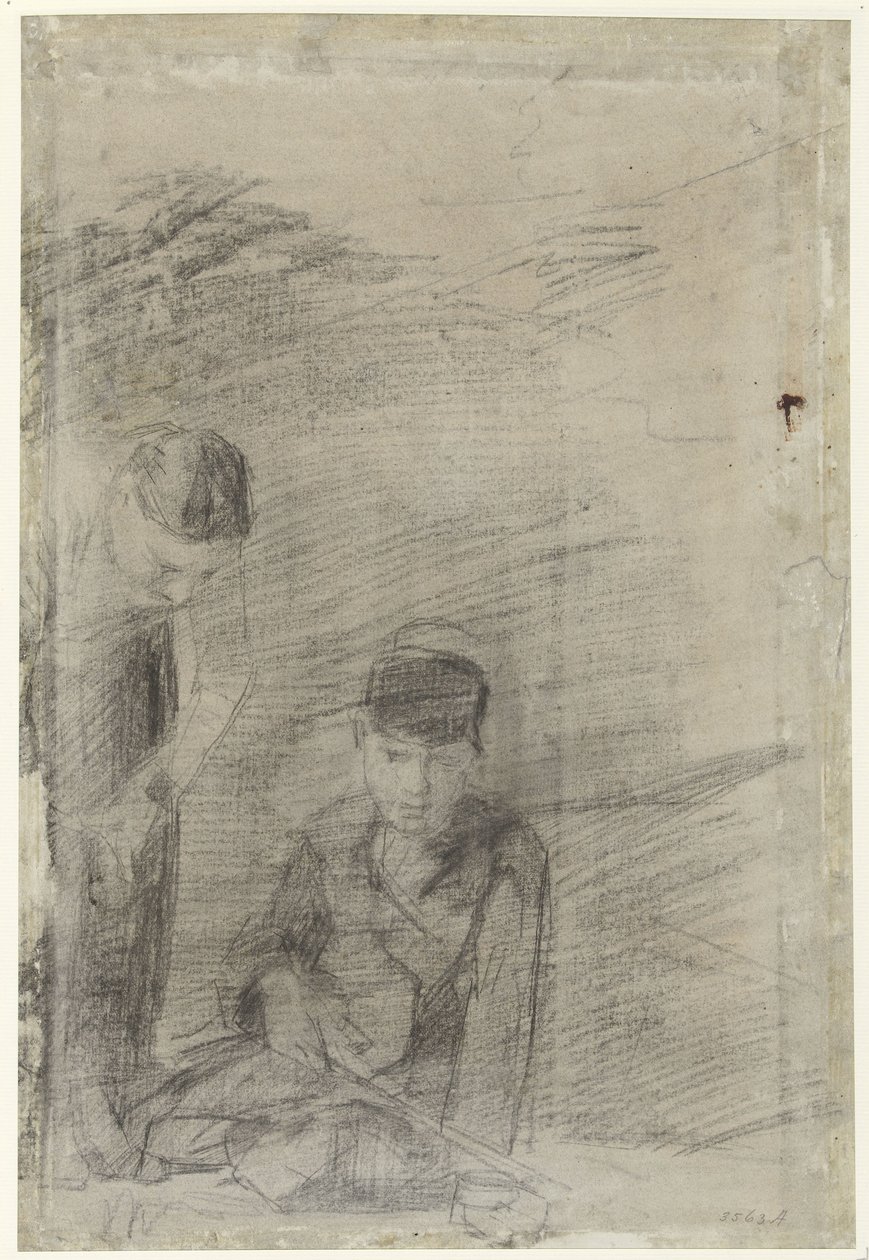 Dos niños jugando de George Hendrik Breitner
