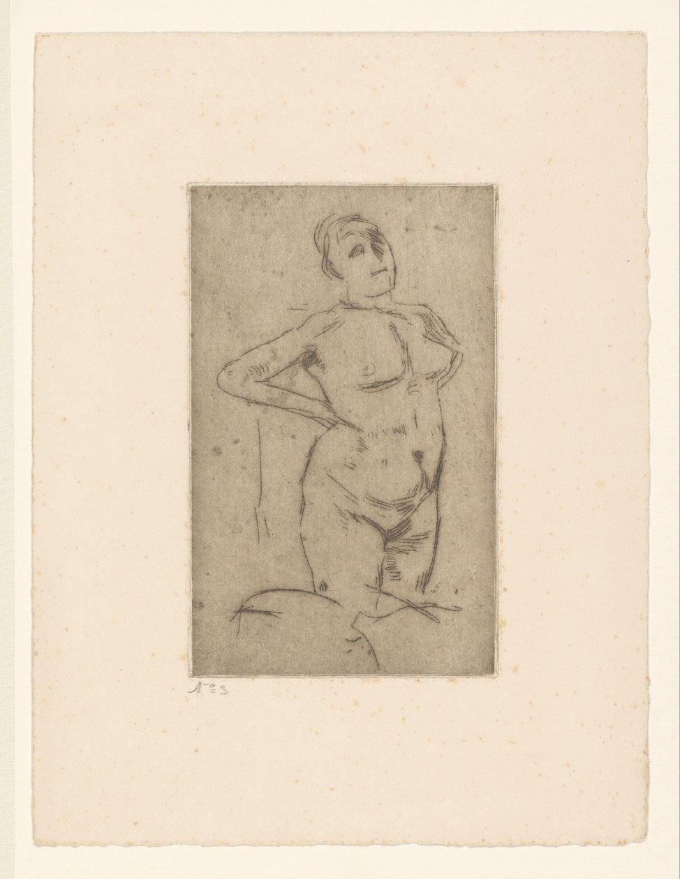 desnudo femenino de George Hendrik Breitner