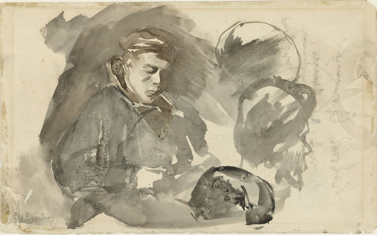 Niño sentado de George Hendrik Breitner
