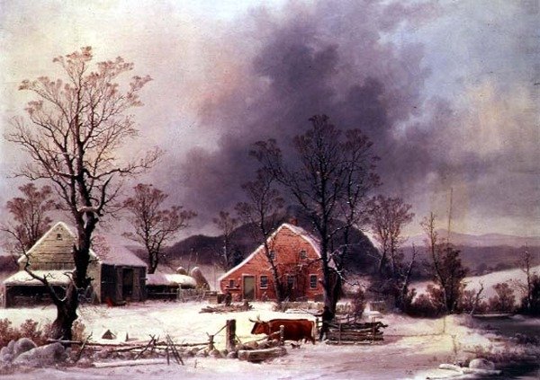 Regresando a la Granja de George Henry Durrie