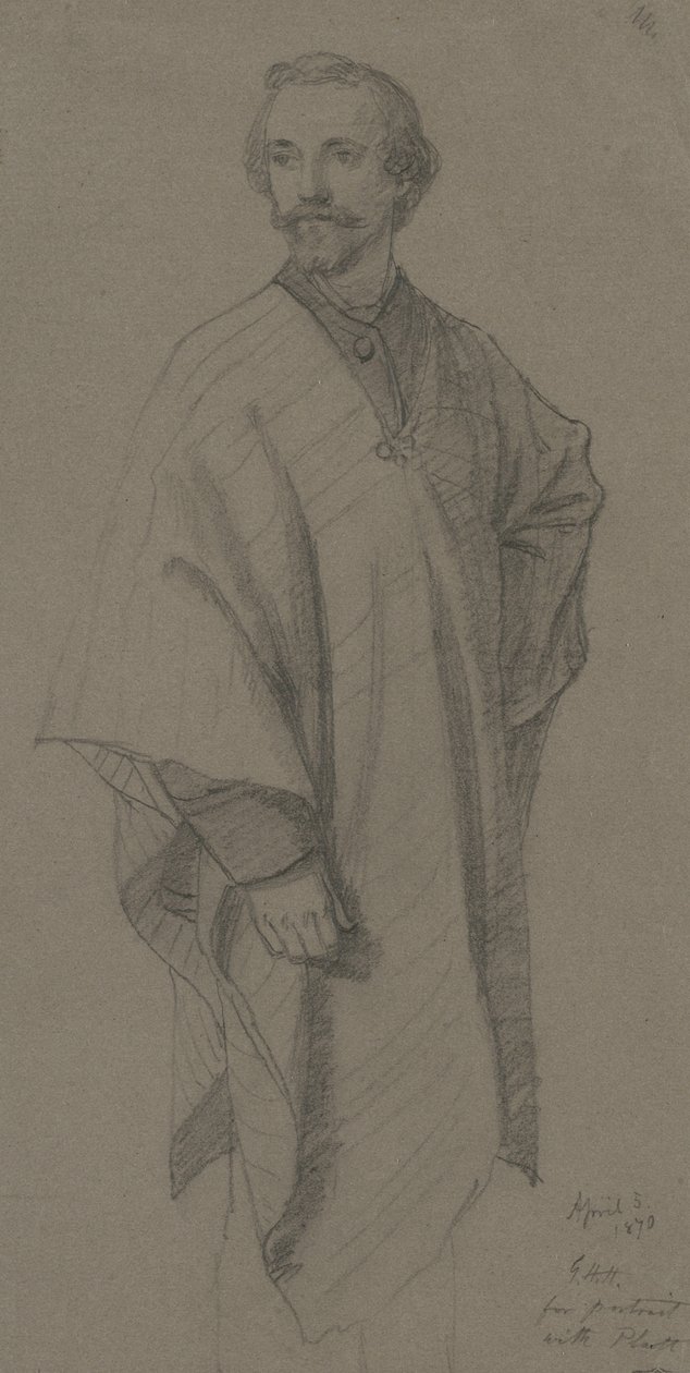 Autorretrato, 1870 de George Henry Hall