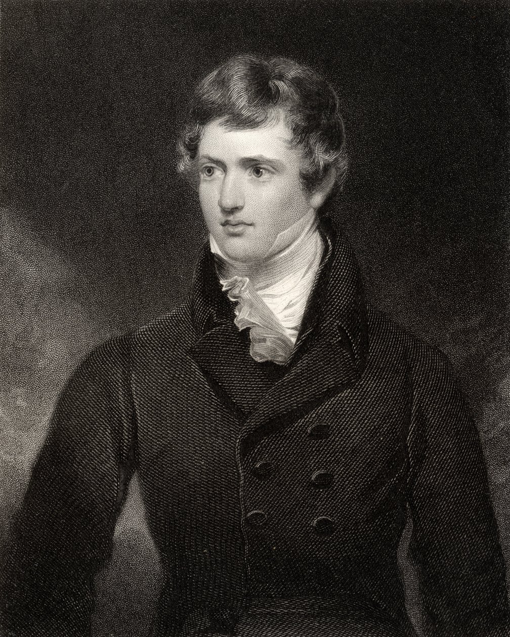 Edward George Geoffrey Smith Stanley, grabado por H. Robinson, de 