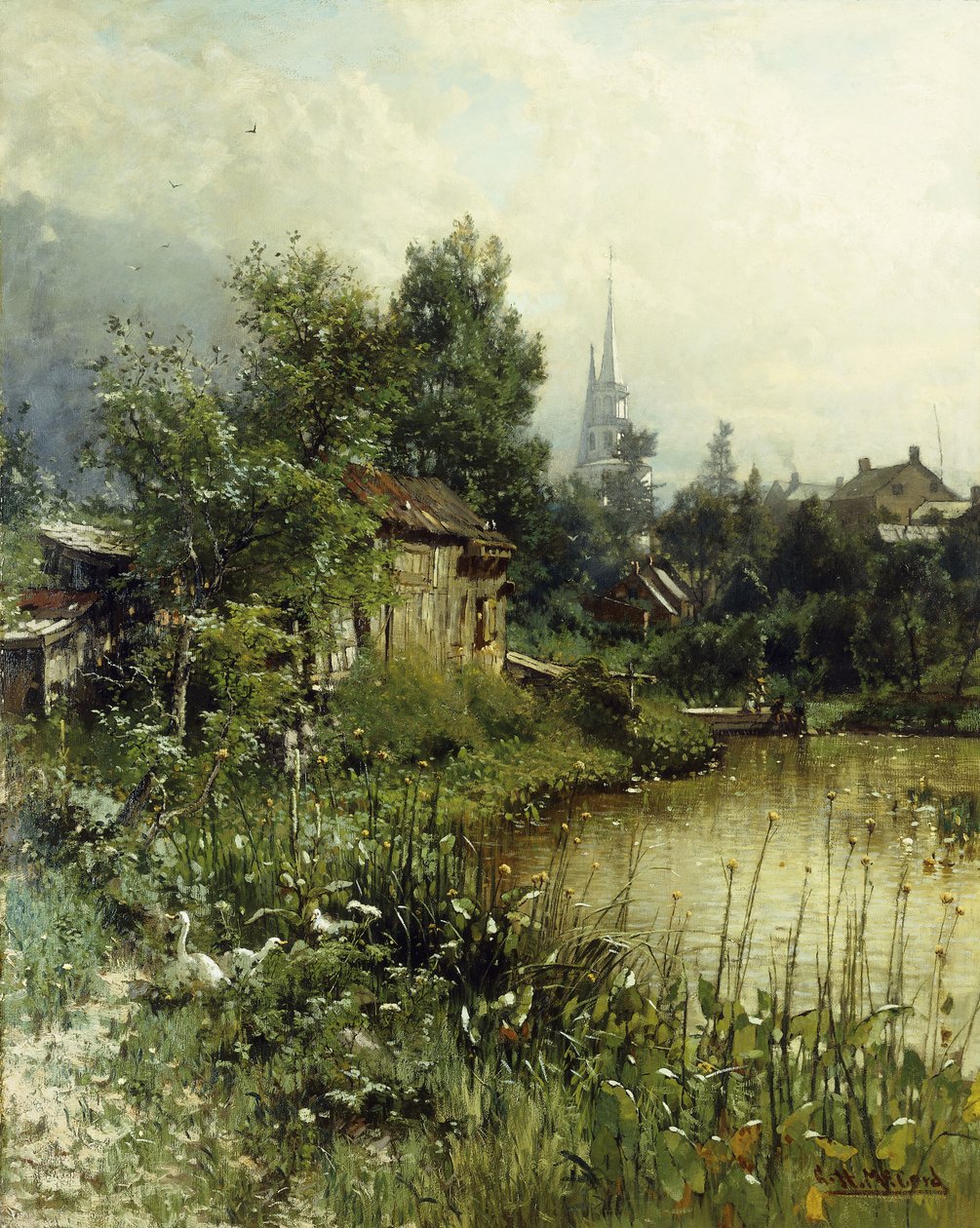Un vistazo a Morristown, Nueva Jersey de George Herbert McCord