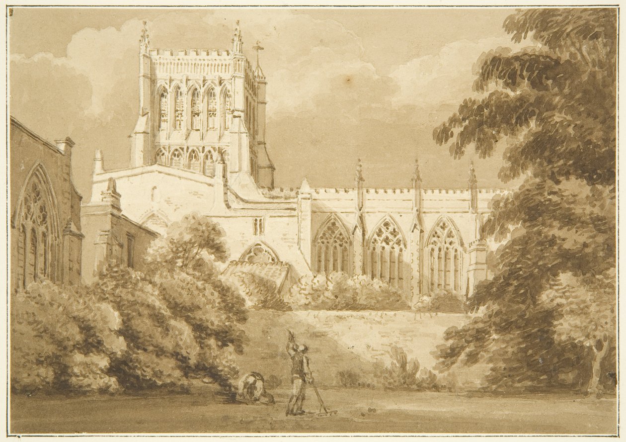 Vista sur de la catedral de Bristol de George Holmes