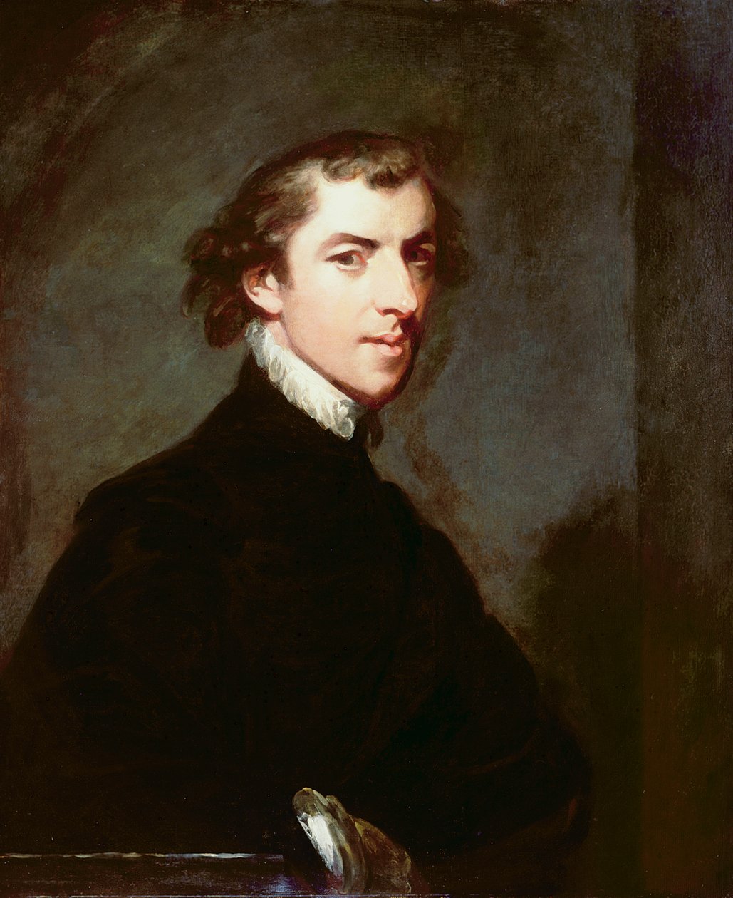 Autorretrato, c.1780 de George Huddesford