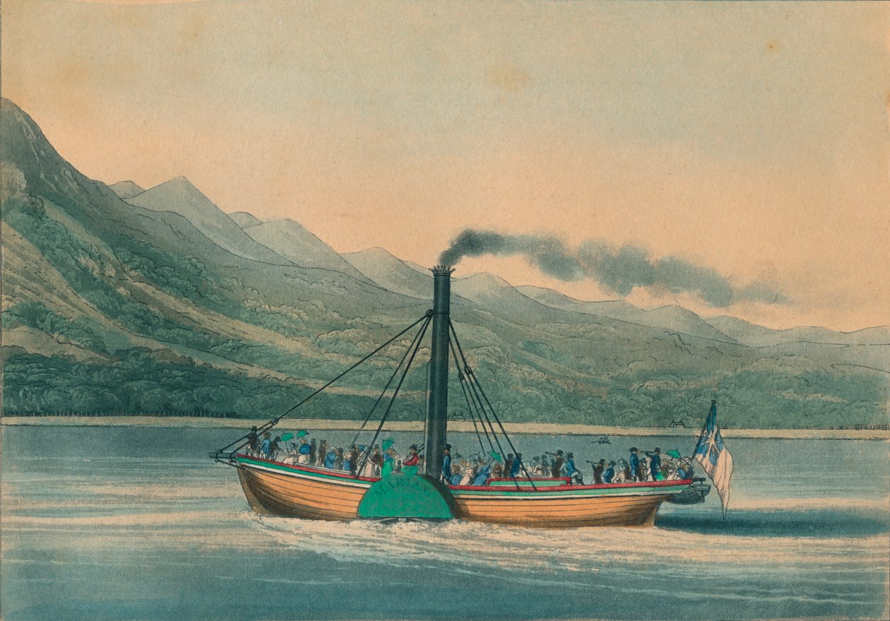 Un viaje por Loch Lomond de George Hunt