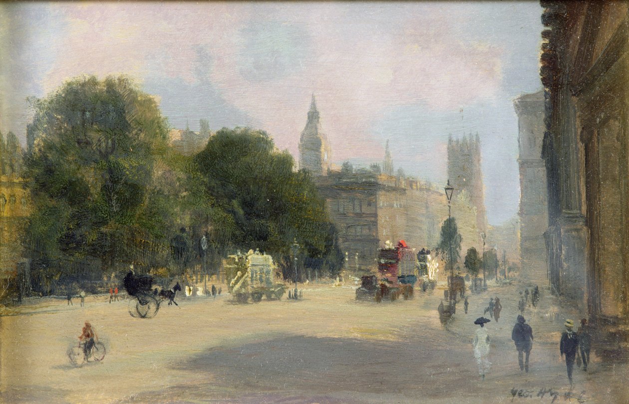 Primera Tarde, Whitehall, Londres de George Hyde Pownall