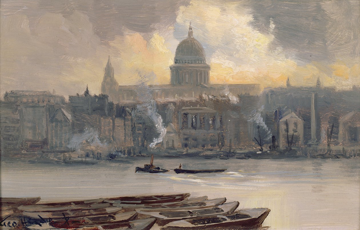 San Pablo desde el río de George Hyde Pownall