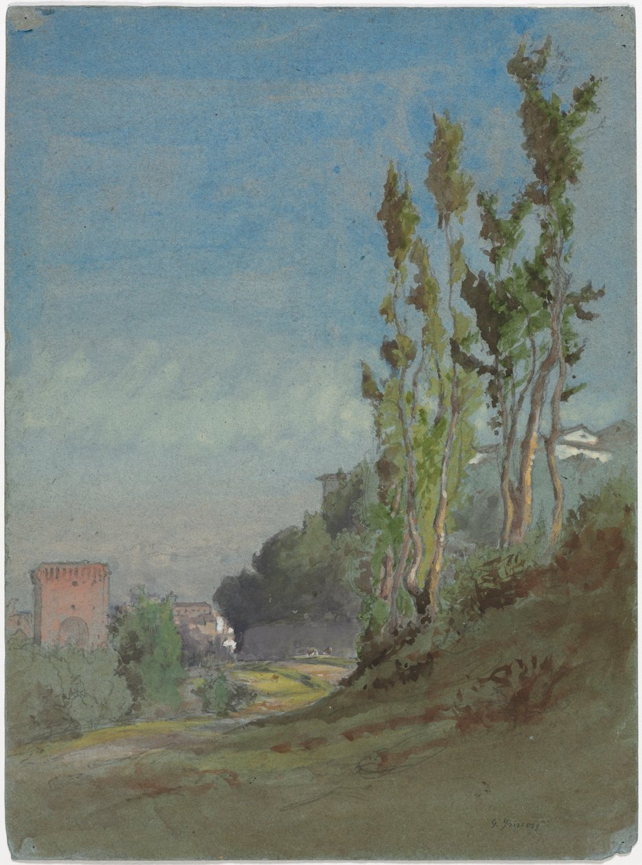 Albano, Italia de George Inness