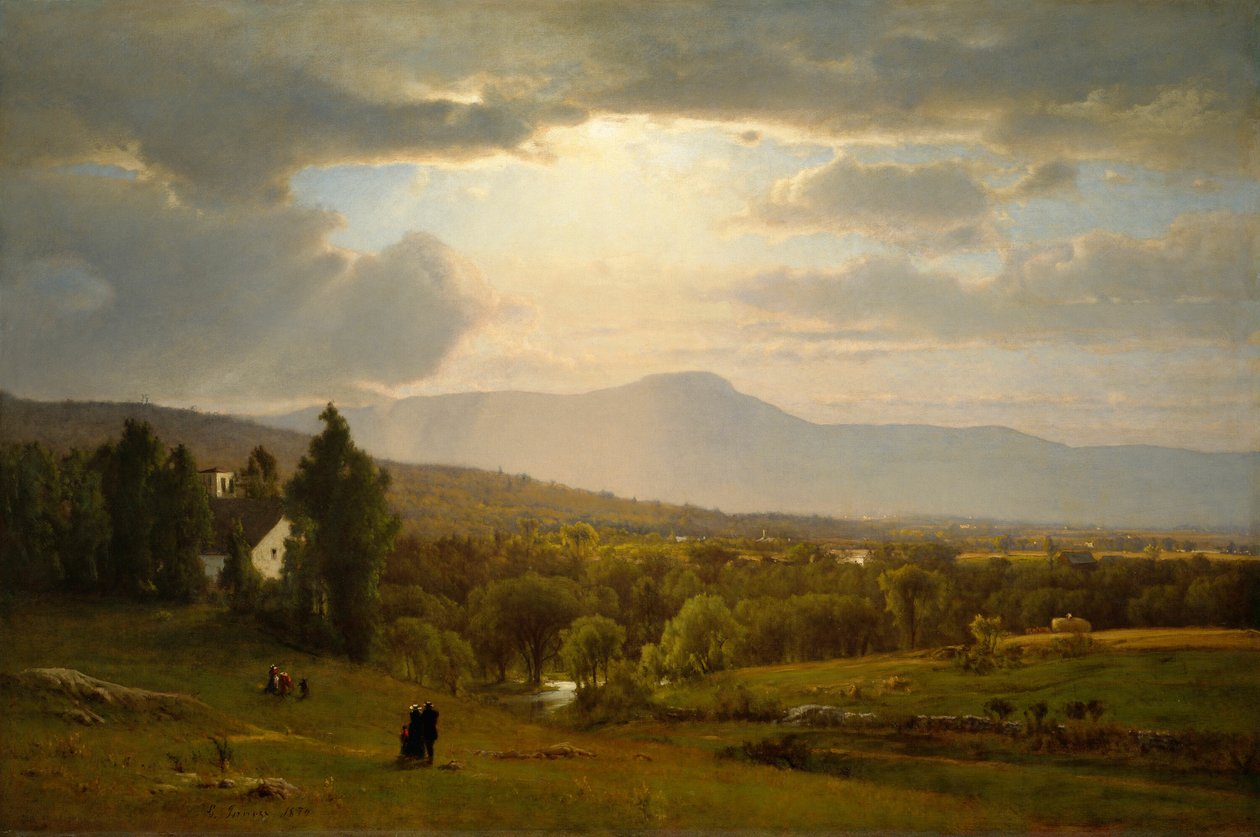 Montañas Catskill, 1870 de George Inness