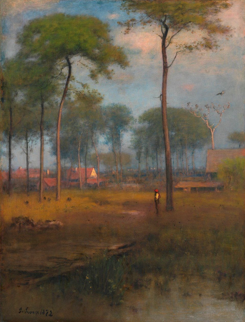 Madrugada, Tarpon Springs, 1892 de George Inness