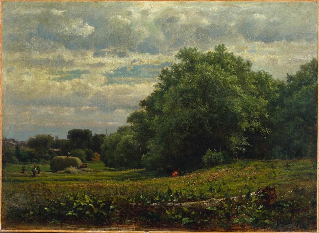 Tiempo de cosecha de George Inness