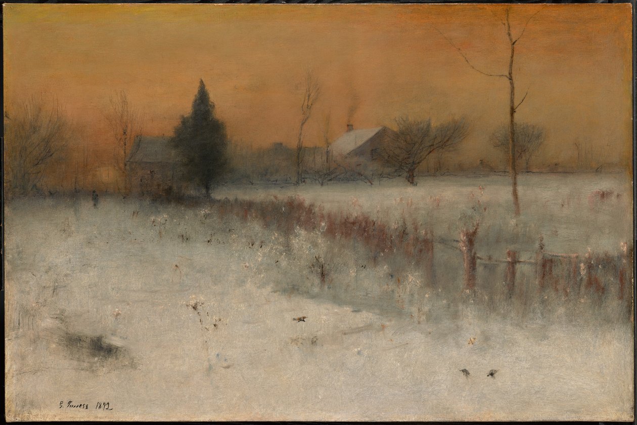 Hogar en Montclair de George Inness