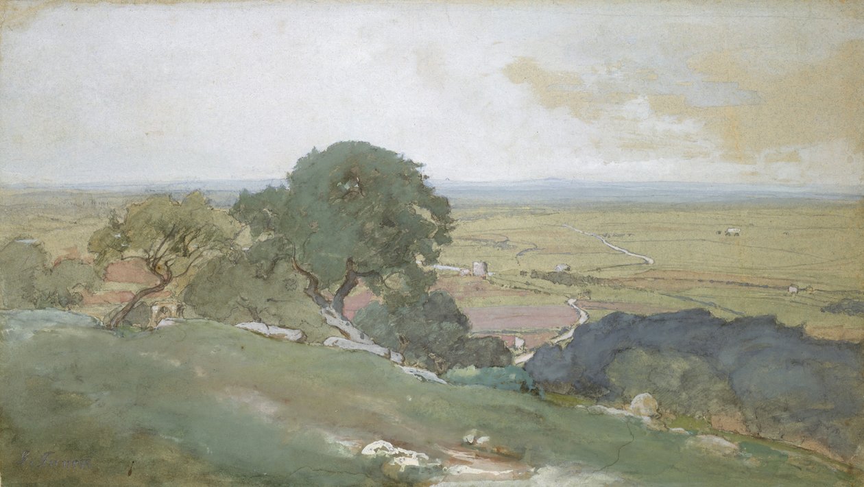Olivos en Tívoli, 1873 de George Inness
