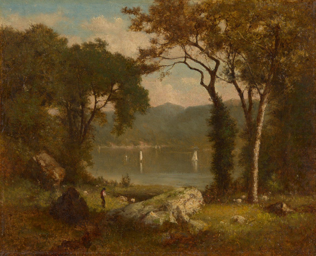 Paisaje romántico de George Inness