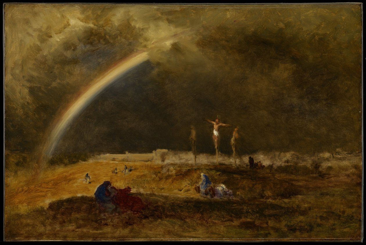 El triunfo en el Calvario de George Inness