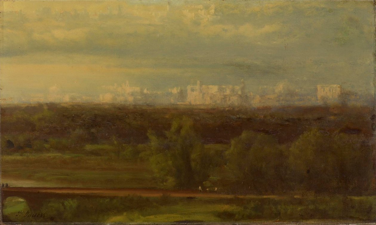 Paisaje visionario de George Inness