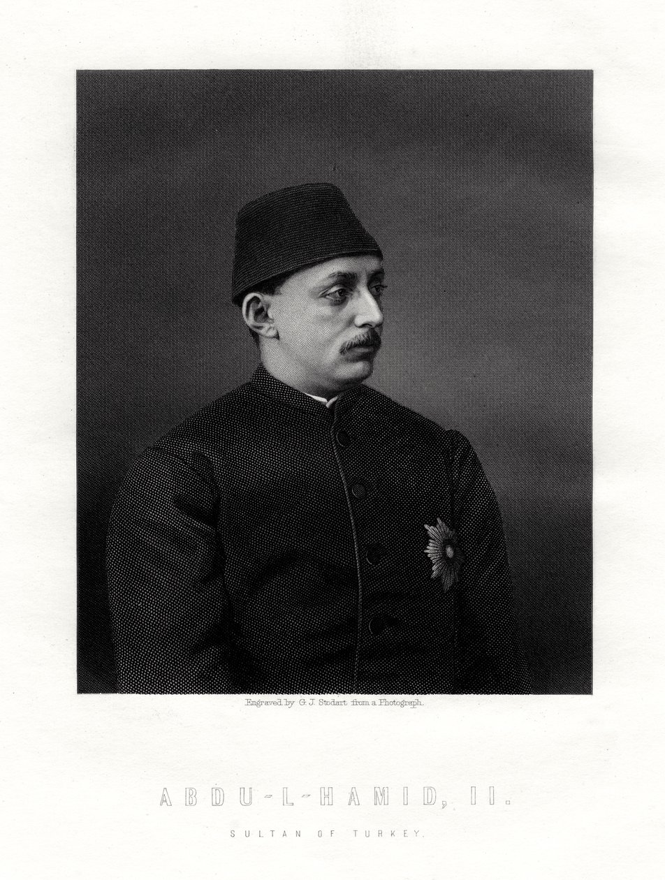 Abd-ul-Hamid II, último sultán del Imperio Otomano, siglo XIX de George J. Stodart