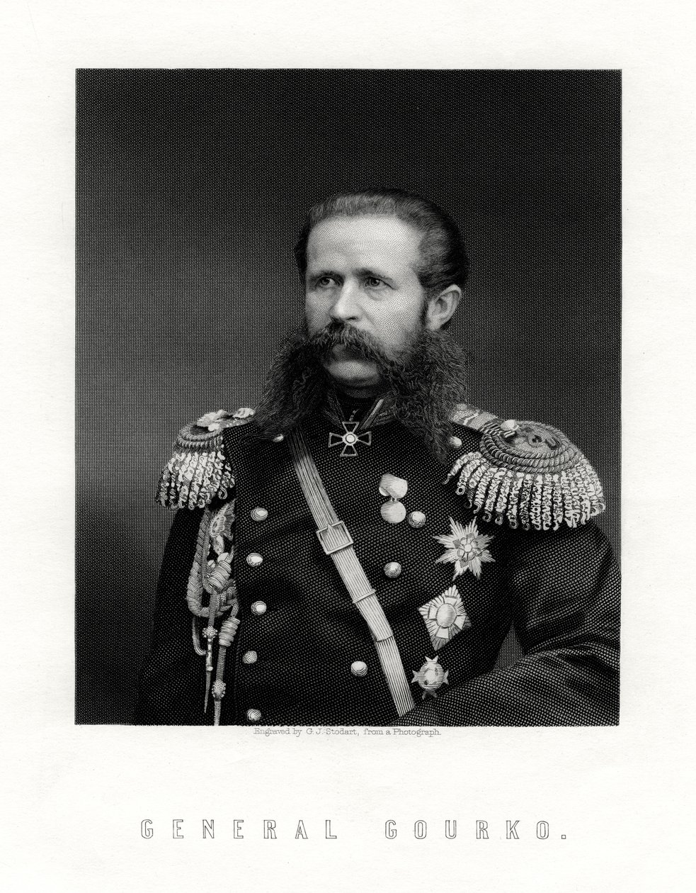Iosif Vladimirovich Gurko, Mariscal de Campo ruso de George J. Stodart