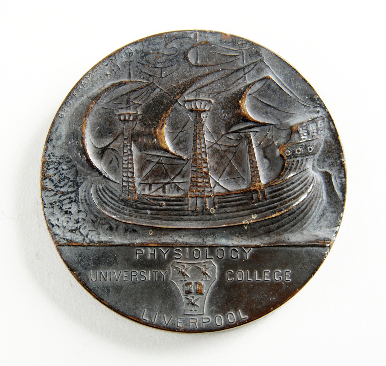 Medalla de la Universidad de Liverpool George Holt para Fisiología de George James Frampton