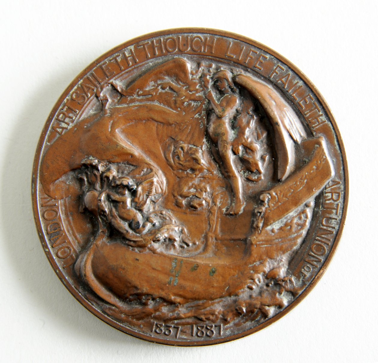 Medalla para conmemorar el Jubileo de Oro de la Reina Victoria de George James Frampton