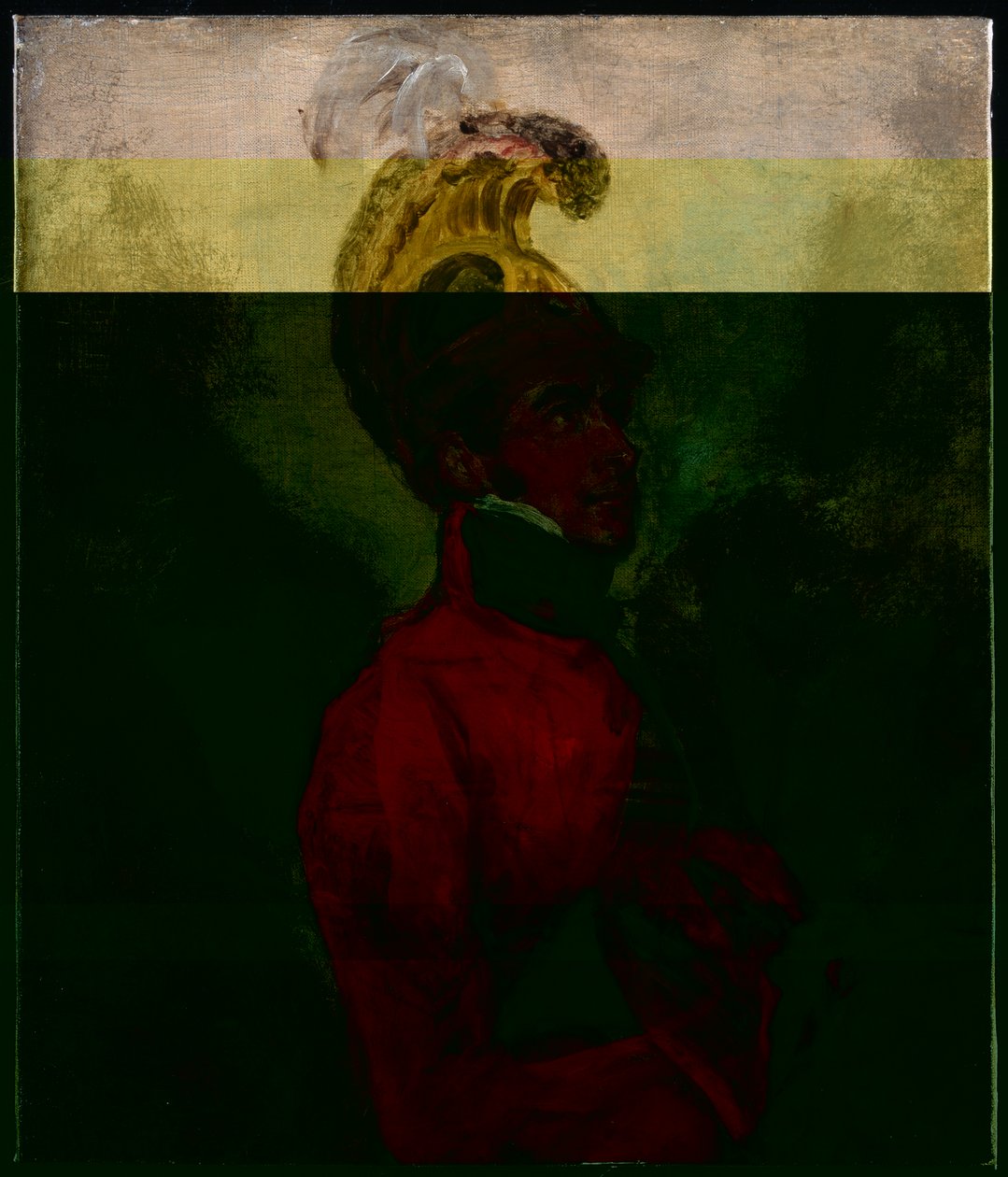 Un oficial de la Guardia Real, circa 1815 de George Jones