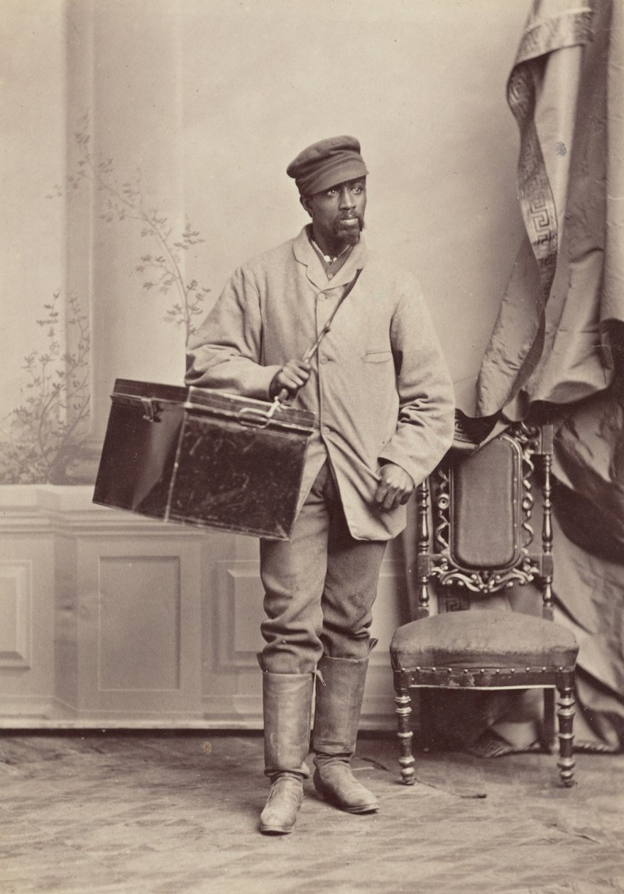 Retrato de un hombre, Universidad de Yale,c. 1869 (foto) de George Kendall Warren